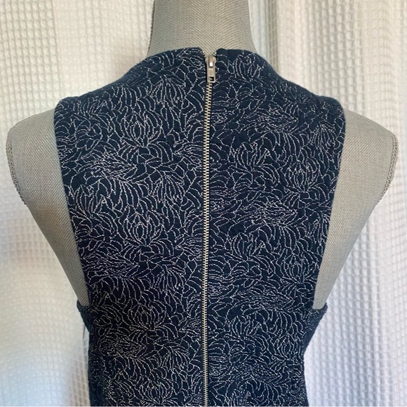 Sparkly Plus Size Dress Dark Blue Black sleeveless 2xl silver accents XXL - Picture 12 of 15